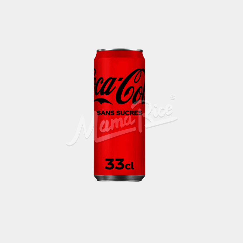 Cuisine africaine Coca-Cola Zéro 33 CL au restaurant africain et halal Mama Rice