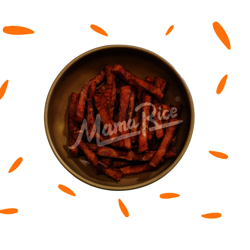 Cuisine africaine Frites de Patate Douce Maison au restaurant africain et halal Mama Rice