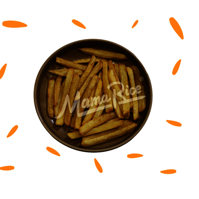 Cuisine africaine Frites Maison au restaurant africain et halal Mama Rice