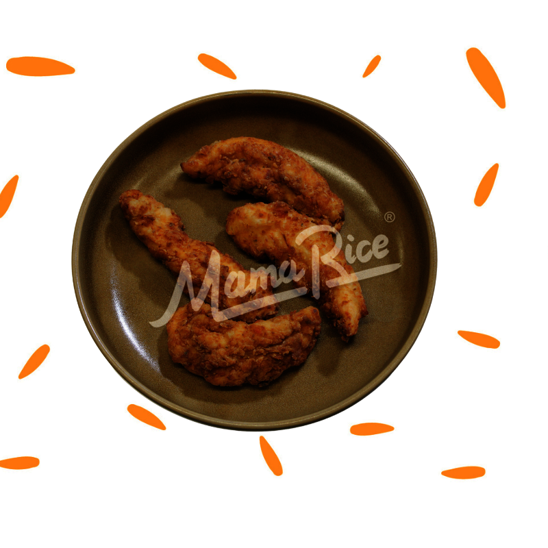 Cuisine africaine Poulet Frit (4 Pièces) au restaurant africain et halal Mama Rice
