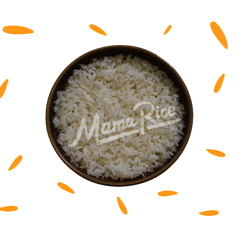 Cuisine africaine Riz Blanc au restaurant africain et halal Mama Rice
