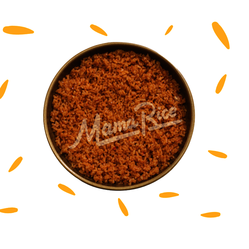Cuisine africaine Riz thieb Rouge au restaurant africain et halal Mama Rice