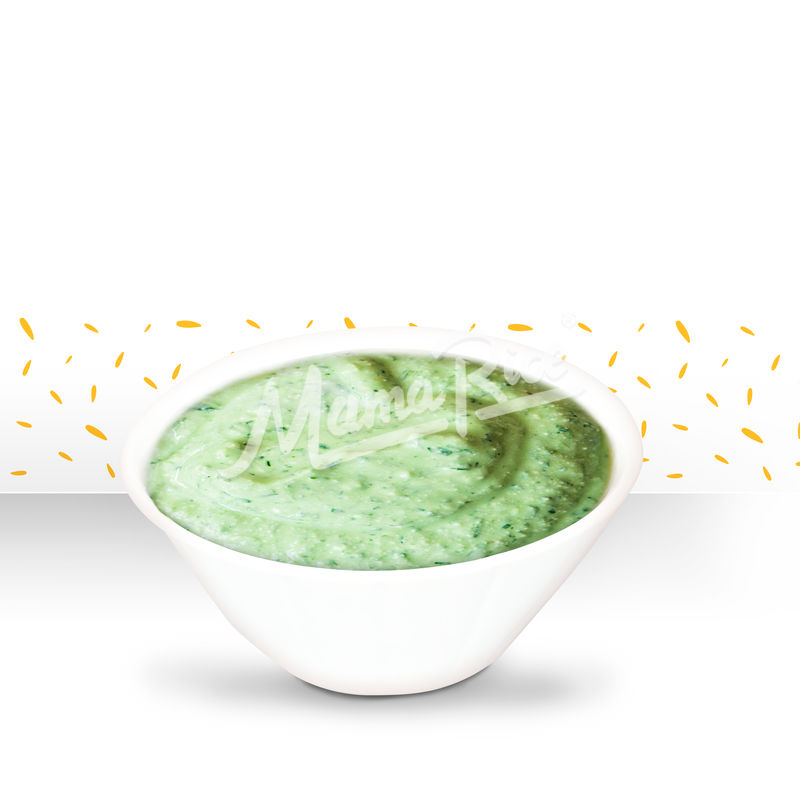 Cuisine africaine Sauce Verte au restaurant africain et halal Mama Rice