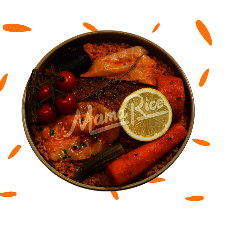 Cuisine africaine Thiéboudiènne ⏱️ au restaurant africain et halal Mama Rice