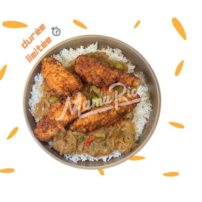 Cuisine africaine Yassa Crousty ⏱️ au restaurant africain et halal Mama Rice