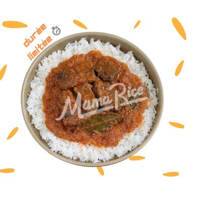 Plat africain Thiou ⏱️ au restaurant halal Mama Rice